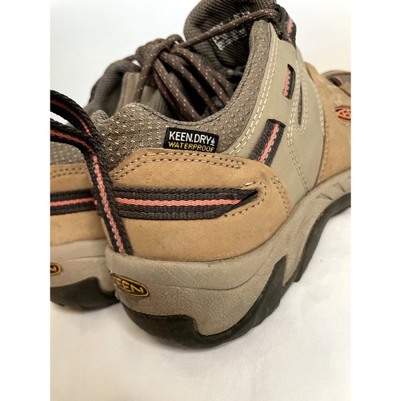 Keen Womens Hiking Boots Size 9.5 Brown and Black Mid Steens Outdoor Walking - Picture 8 of 11